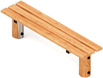 Скамья (лиственница) МФ 42.04.01-Л.И1