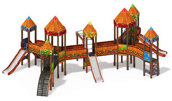 Карандаши - ДИК 2.26.07-01.С - Игровой комплекс  Н=1200