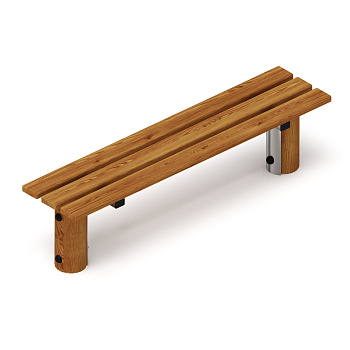 Скамья (лиственница темный) МФ 42.04.01-Л.И1.01