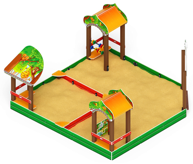 Песочный дворик Полянка - ИО 6.16.02-01