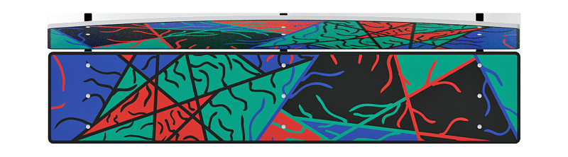 Скамейка детская Абстракция - МФ 41.01.01-06.И1