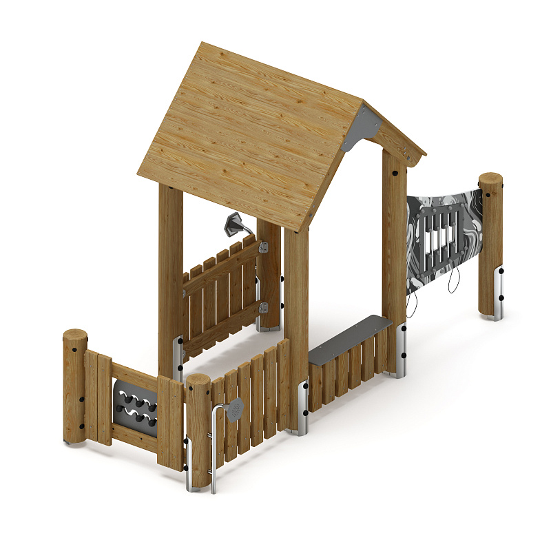 Домик (лиственница орех) МФ 10.24.01-Л.И1.02