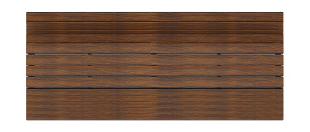 Скамья - МФ 42.02.05-20 (Темный дуб) Д:2400  (под анкера)