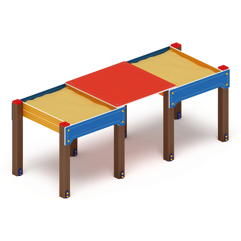 Песочница двойная - ДОВ 50.01.04 - Забота