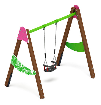 Качели Д1 - ИО 11.Д.01.03-И1 - (Лукоморье)