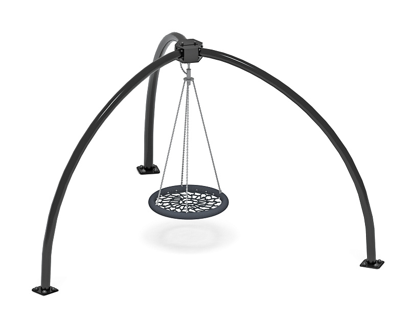 Качели-гнездо М1 (паук) (черный) ИО 11.М.09.01-02