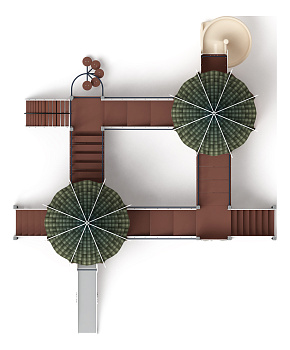 Карнавал (Шанхай) - ДИК 2.22.04-02.И1 - Игровой комплекс H=1200 H=2000