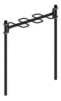 Воркаут 108. Рукоход  (серый) ВТ 02.13-03