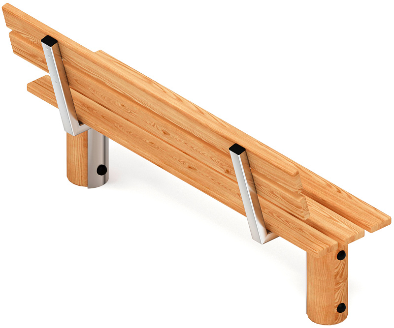 Скамья (лиственница) МФ 42.04.01-Л.И1