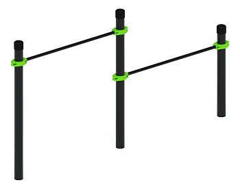 Перекладины стационарные разноуровневые