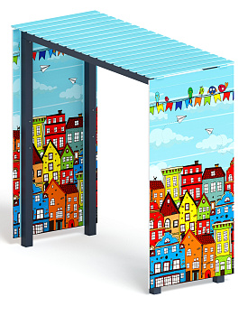 Пергола (Город) - МФ 77.06.01-05 /без поликарбоната/