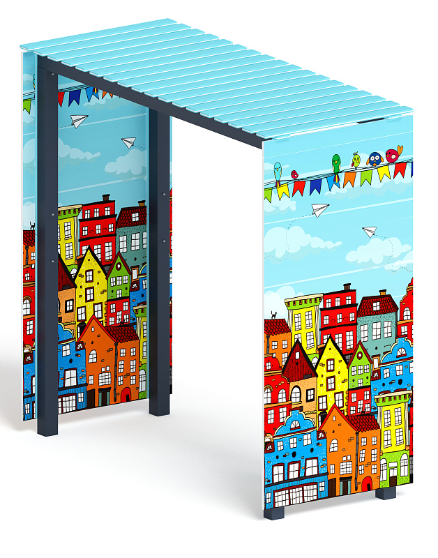 Пергола (Город) - МФ 77.06.01-05 /без поликарбоната/