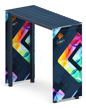 Пергола (СКИФ) - МФ 77.06.01-01 /без поликарбоната/