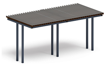 Пергола - МФ 77.04.02 /с поликарбонатом/