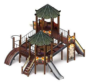 Карнавал (Шанхай) - ДИК 2.22.04-02.И1 - Игровой комплекс H=1200 H=2000