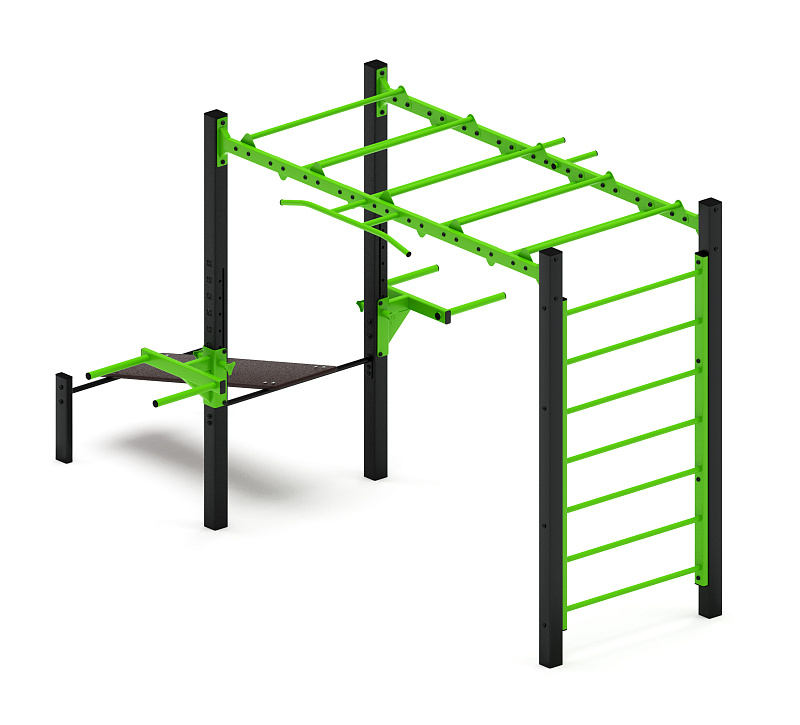 Многофункциональный спортивный комплекс (зеленый) МК 100.03-02