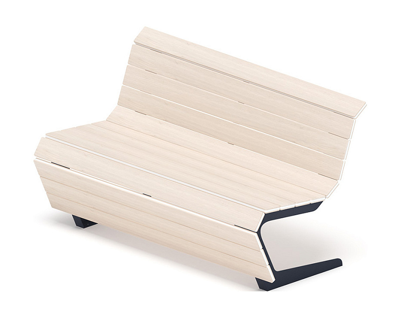 Скамья - МФ 42.02.02-01 (Беленый дуб) Д:1500  (под анкера)