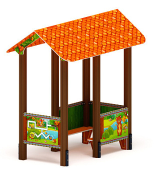 Домик средний 1 (Полянка) МФ 10.01.05-04