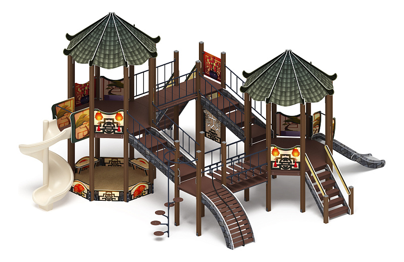 Карнавал (Шанхай) - ДИК 2.22.04-02.И1 - Игровой комплекс H=1200 H=2000