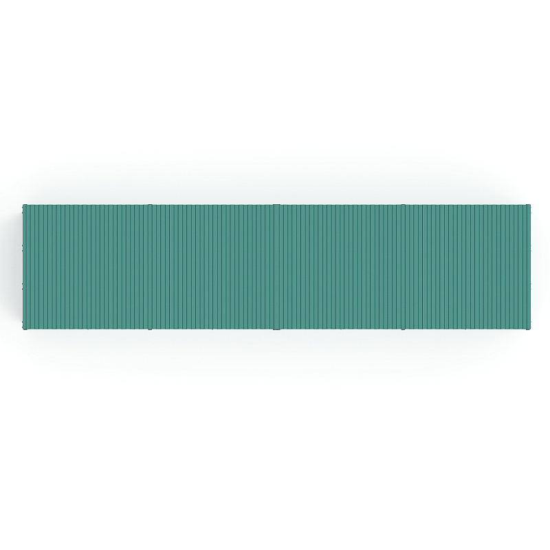 Навес контейнерной площадки для мусора (4 секции) МФ 55.02.02.4-01