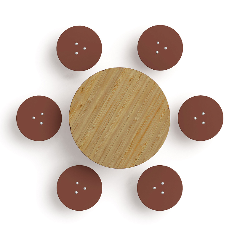 Столик детский (лиственница орех) МФ 31.01.11-Л.И1.02