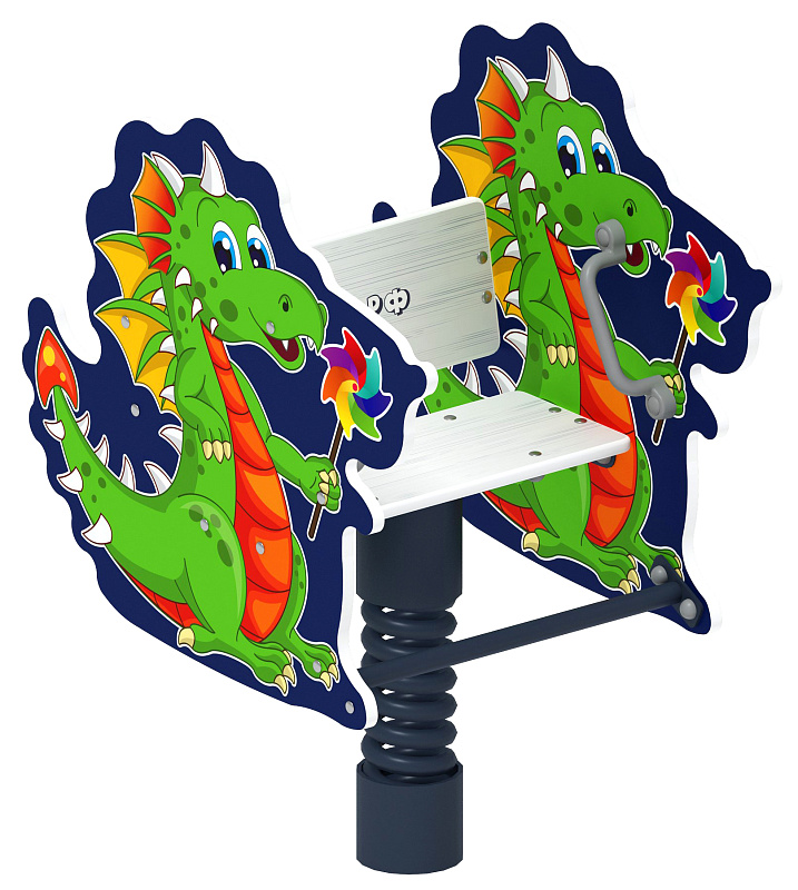 Дракоша - Качалка на пружине - ИО 22.01.09-И1