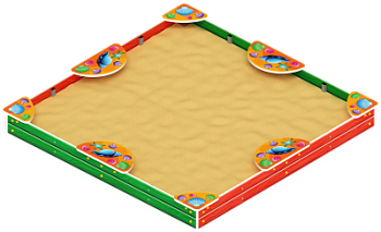 Песочница макси (Ракушки) - ИО 5.01.04-01