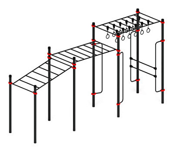 Рукоход с изменением высоты