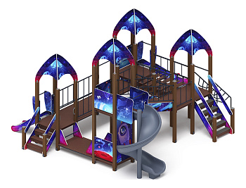 Космопорт (Космос) - ДИК 2.14.02-02.И1 - Игровой комплекс H=750 H=1200 H=2000