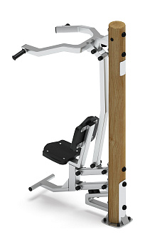 Тренажер тяга верхняя (лиственница орех) СТ 007-Л.И2.02