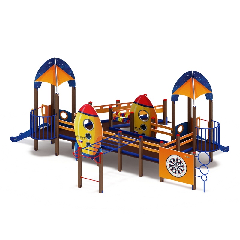 Игровой комплекс - ДОВ 20.14.01 - Забота (Космопорт) H=750