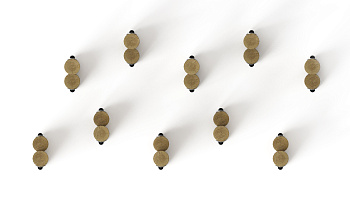 Бум-лабиринт (Лиственница орех) СО 2.55.04-Л.И1.02